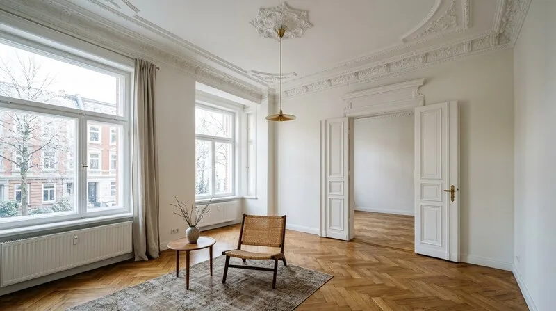 Vermieter dokumentiert Wohnung für Steuererklärung und Werbungskosten in Frankfurt