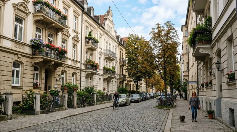 Frau liest Konditionen eines Altersvorsorgevertrags konzentriert in Berlin