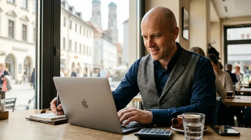Ruhige Altbau-Wohnstraße mit Bäumen in Hamburg — gute Lage für Kapitalanlage-Rendite